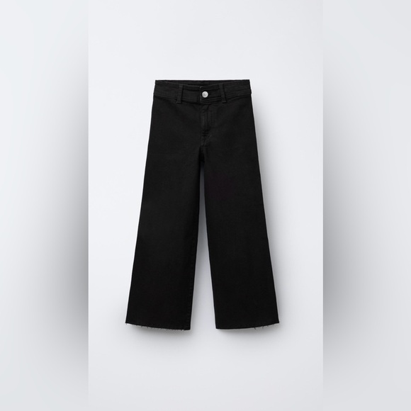 Zara Marine Straight black jeans 6 - Picture 1 of 7